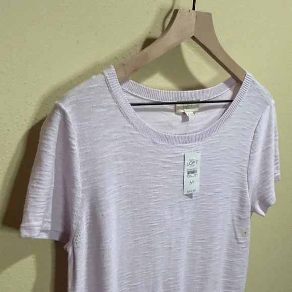 NWT Ann Taylor LOFT Size Medium Crewneck Lightweight Sweater - Picture 4 of 8